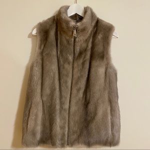Real Mink fur vest